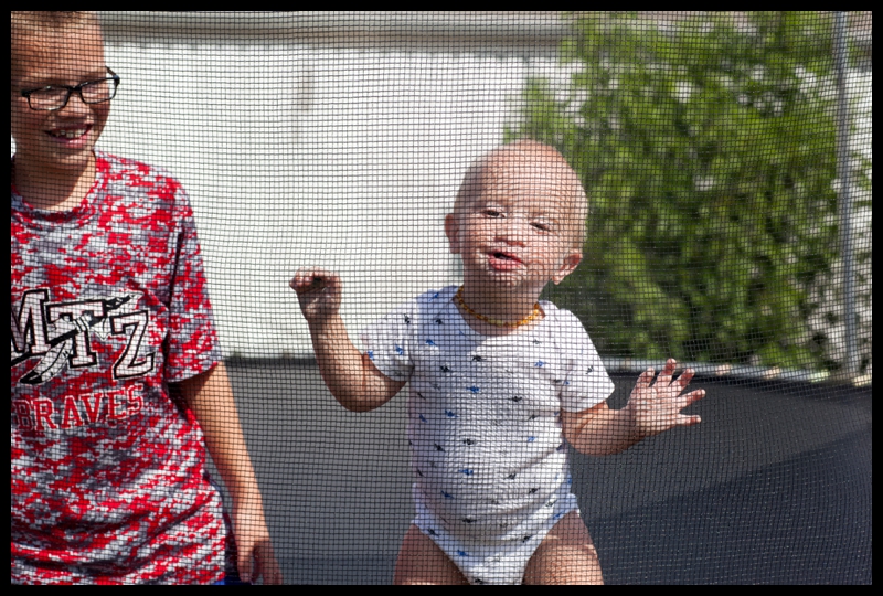 trampoline squishy face