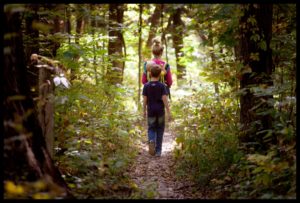 fall family fun woods